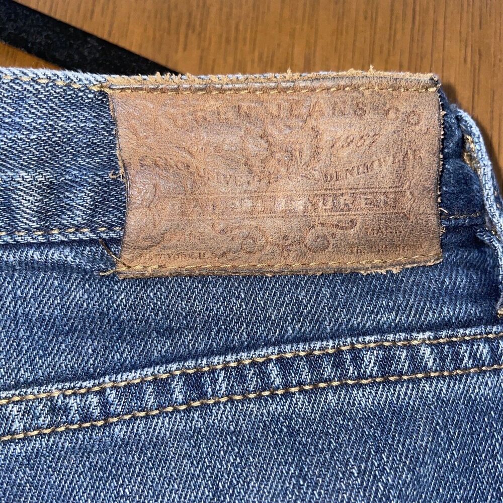 Lauren Jeans Co. Ralph Lauren Jeans Women's Size 10 Straight Blue Denim Jeans View 3